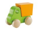 Little Green Wooden Dump Truck