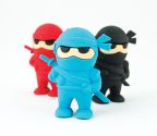 Ninja Erasers - Set of 3