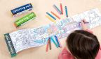 By Air, By Land, By Sea - Mini Coloring Roll