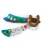 3D Colorables - Inflatable Mighty Swords - Set of 2