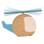 Natural Cork Helicopter