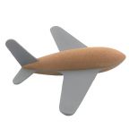 Natural Cork Jet Plane