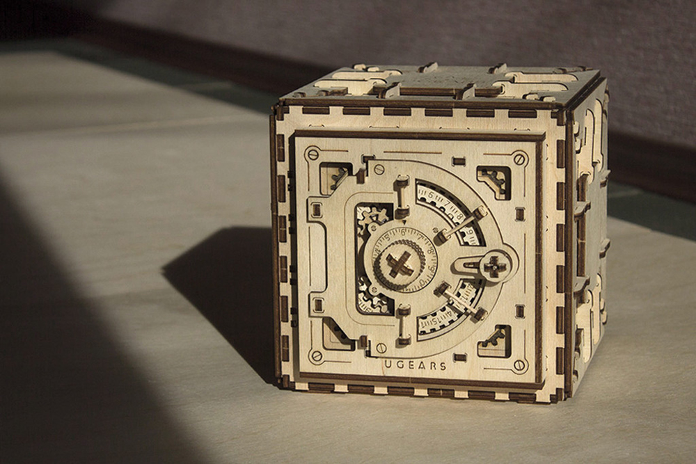 mechanical 3d safe puzzle