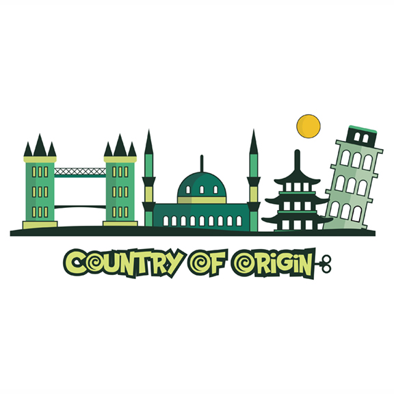 Countries of Origin