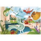 Dragon Friends Puzzle - 60 pcs
