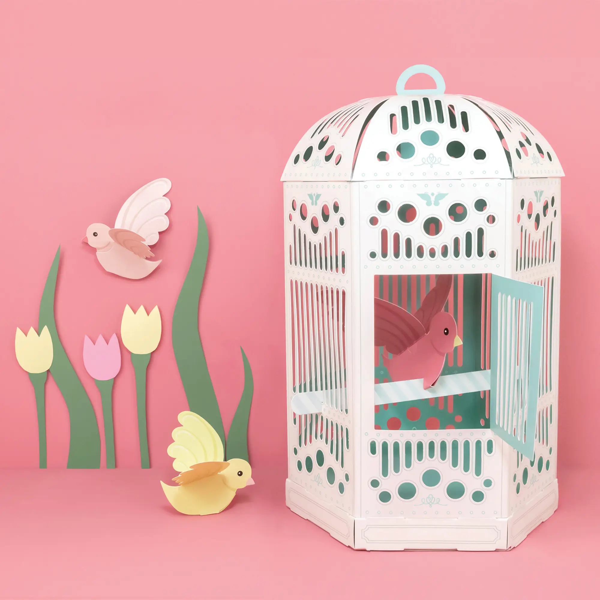 Children Create Your Own Birdcage Toy