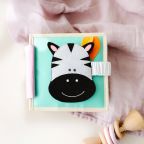 Felt Busy Book - Zebra