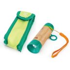 Hand-powered Bamboo Flashlight