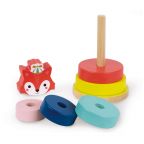 Wooden Fox Stacker