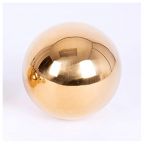 X-Large Gold Mirror Ball - 5.9"