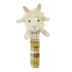 Plush Billy Goat Stick Rattle