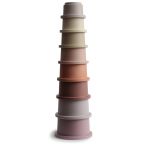Danish Stacking Cups - Petal - Set of 8