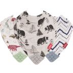 Reversible Bandana Teething Bib - 3 pack