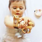 Natural Rubber Teething Bracelet - Fox
