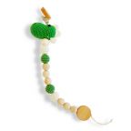 Crochet Dino Pacifier Holder