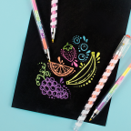 Tutti Fruitti Scented Gel Pens - Set of 6