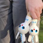 French Wooden Bunny Jump Rope