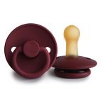 Natural Rubber Pacifier - Cabernet
