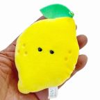 Small Plush Bag Charm - Lemon