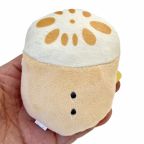 Small Plush Bag Charm - Lotus Root