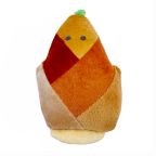 Small Plush Bag Charm - Wheat