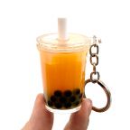 Boba Keychain - Orange