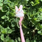 Ice Cream Cone Bunny Wiggle Gel Pen - Pink