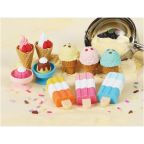 Japanese Puzzle Erasers - Ice Cream Shop