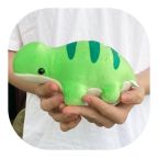 Super-soft Japanese Plush Dino - Green