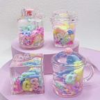 Alphabet Charms Floaty Keychain