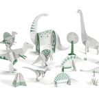 Color-in Scene - Dinosaurs