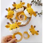 Crochet Giraffe Rattle