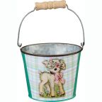 Mini Vintage Easter Bucket - Lamb