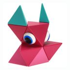 Trido - Small Magnetic Art Construction Set - Flamingo