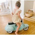 Vespa-Style Ride-on Scooter - Mint