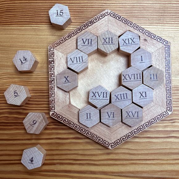 Hypatia-inspired mathematical brainteaser