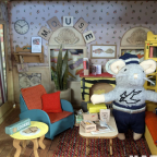 DIY Mansion - LIVING ROOM - Die-cut Decorations