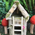 Two-story Woodland Fairy House