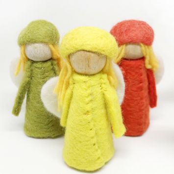 felt fairy dolls