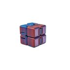 Infinity Cube Fidget Toy - Blue-Red