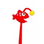 Angler Fish Gel Pen - Red