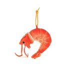 Shrimp Plush Charm