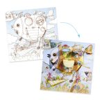 Surprise Window Coloring Cards - Malo's Trip