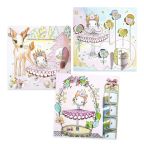 Surprise Window Coloring Cards - Pupi's Little Doors