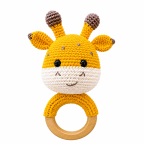 Crochet Giraffe Rattle