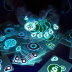 Glow-in-the-Dark Transparent Playing Cards