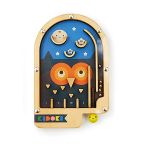 Wooden Mini Pinball Game - Owl