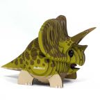 Triceratops Eugy - Cardboard Puzzle