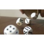 Travel Farkle Dice Game on Keychain