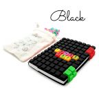 Mini Journal & Clip-on Cubes Color:Black